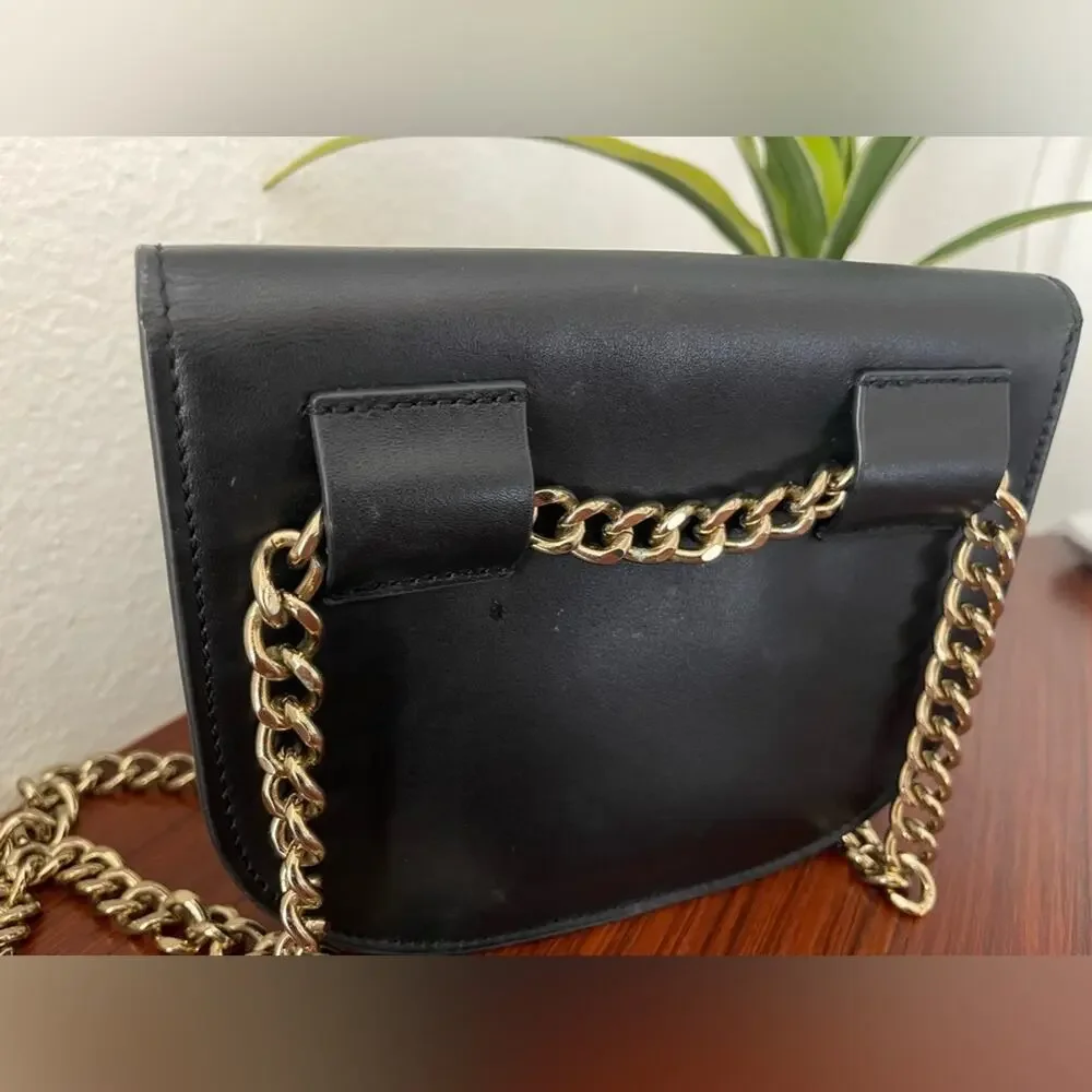 MICHAEL KORS - Black Fanny Pack Belt Bag Purse
